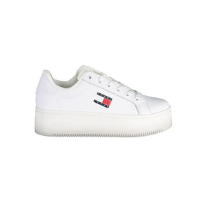 Tommy Hilfiger Bianco Leather Women Sneaker