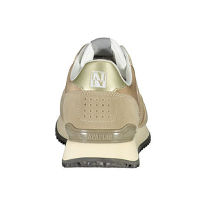 Napapijri Beige Polyester Women Sneaker