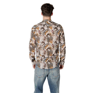 Gianni Lupo Multicolor Cotton Pattern Shirt