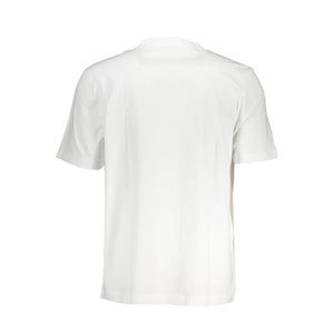 Hugo Boss White Organic Cotton Men T-Shirt