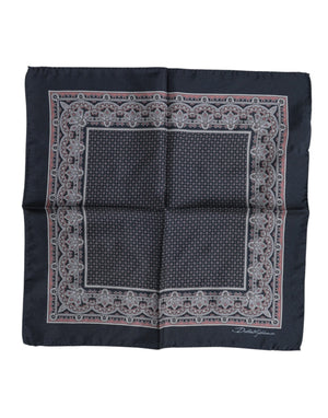 Dolce & Gabbana Multicolor Fantasy Silk Square Foulard Scarf