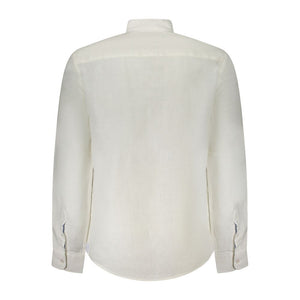North Sails Bianco Linen Men Shirt