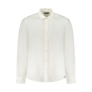 North Sails Bianco Linen Mens Shirt