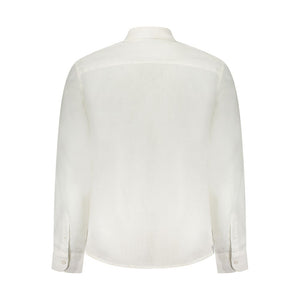 North Sails Bianco Linen Mens Shirt