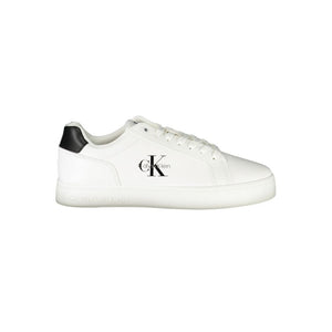 Calvin Klein White Leather Men Sneaker