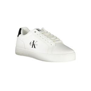 Calvin Klein White Leather Men Sneaker