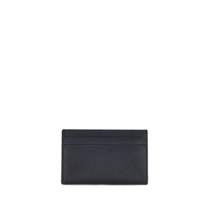 Alexander McQueen Black Calf Leather Bos Taurus Wallet