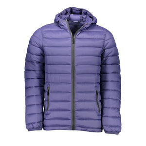 Sergio Tacchini Blue Polyester Men Jacket