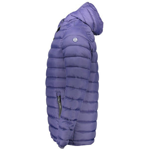 Sergio Tacchini Blue Polyester Men Jacket