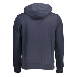 Napapijri Blue Cotton Men Sweater