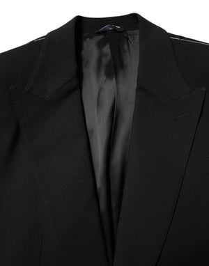 Dolce & Gabbana Black MARTINI Single Breasted 2 Piece Suit
