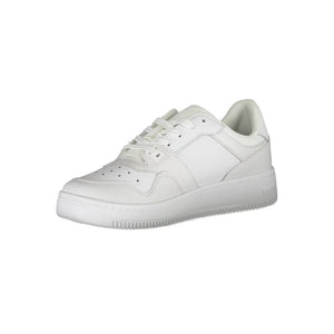 Tommy Hilfiger White Polyester Sneaker