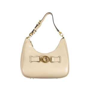 Guess Jeans Beige Polyurethane Women Handbag