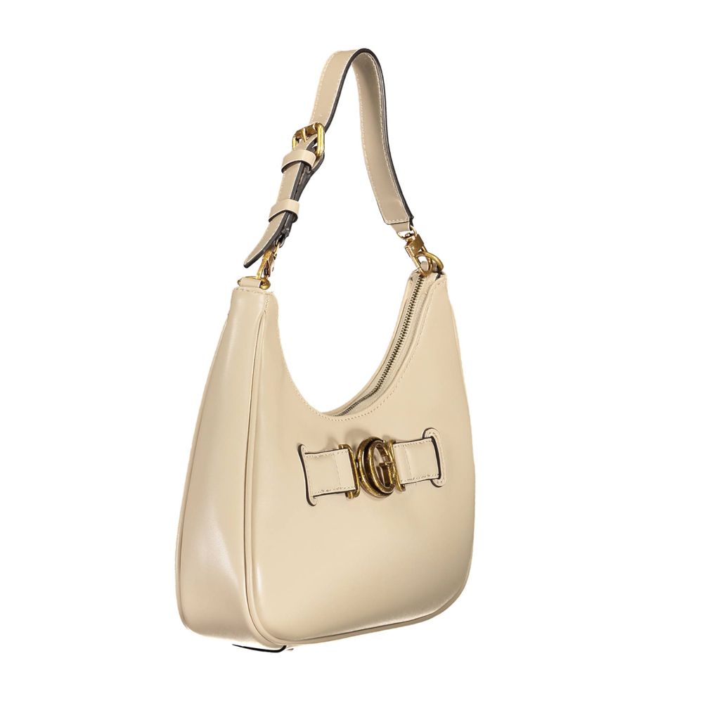 Guess Jeans Beige Polyurethane Women Handbag
