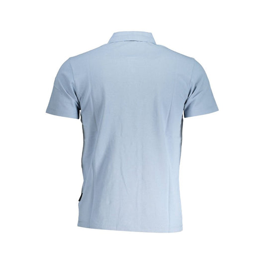 Napapijri Azzurro Cotton Men Polo Shirt