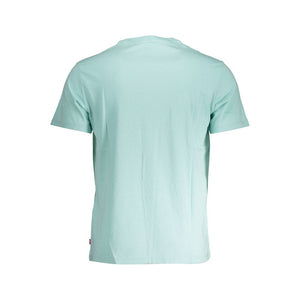 Levi's Azzurro Cotton Men T-Shirt