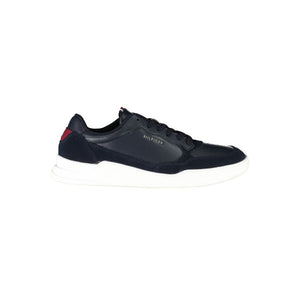 Tommy Hilfiger Blue Leather Men's Sneaker