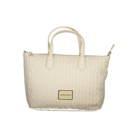 Mario Valentino Bianco Polyurethane Women Handbag