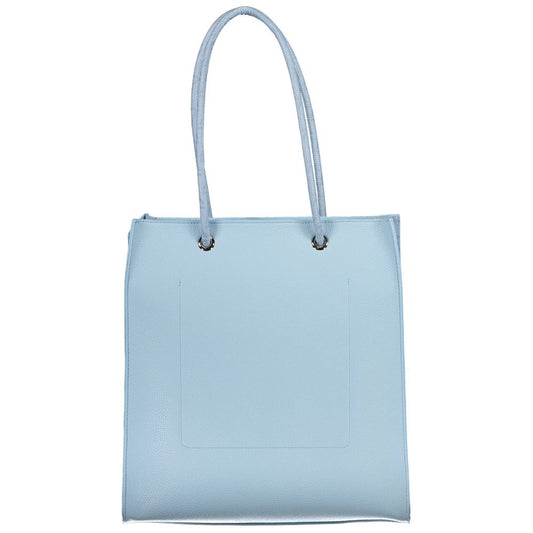 Mario Valentino Azzurro Polyurethane Women Handbag