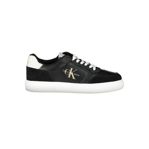 Calvin Klein Nero Polyester Men Sneaker