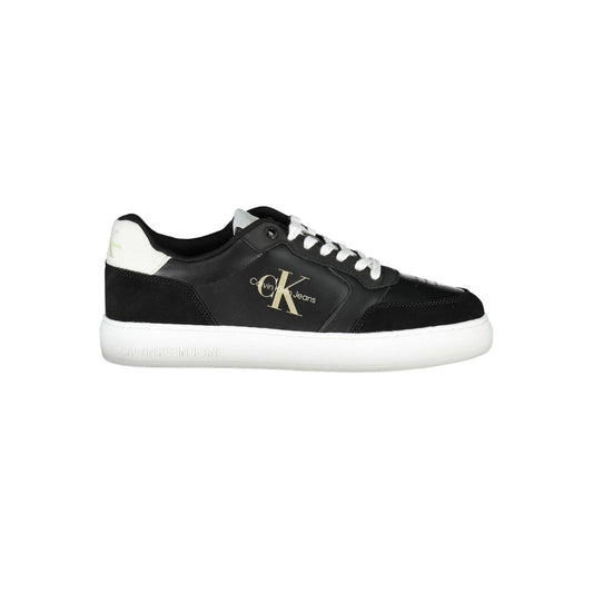 Calvin Klein Nero Polyester Men Sneaker