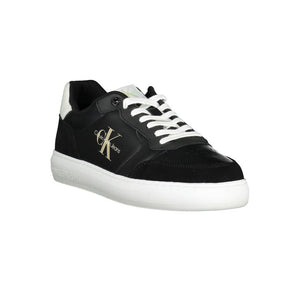 Calvin Klein Nero Polyester Men Sneaker