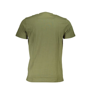 Cavalli Class Verde Cotton Men T-Shirt