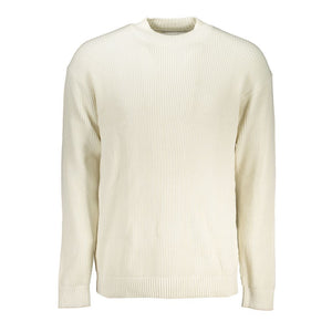 Calvin Klein White Cotton Sweater