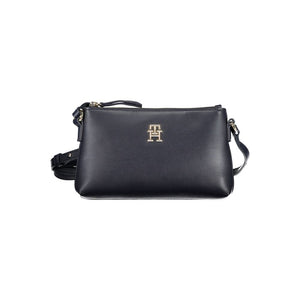 Tommy Hilfiger Blue Polyurethane Women's Shoulder Bag