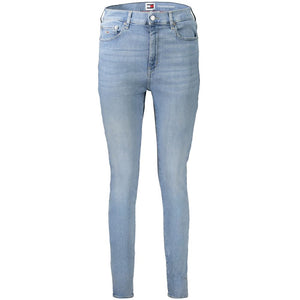 Tommy Hilfiger Blue Cotton Women's Skinny Jean