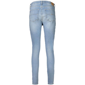 Tommy Hilfiger Blue Cotton Women's Skinny Jean