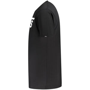 Vans Black Cotton Men's T-Shirt