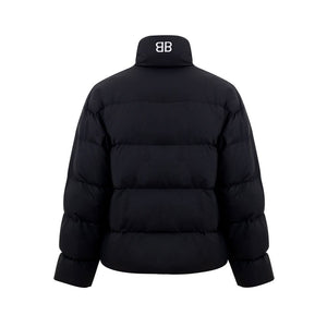 Balenciaga Black Polyamide Jackets & Coat