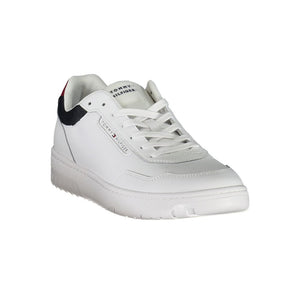 Tommy Hilfiger Bianco Leather Mens Sneaker