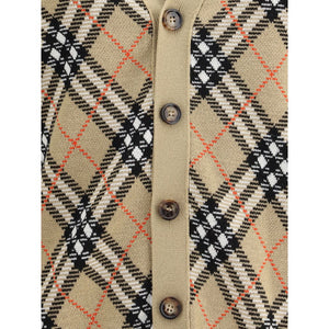 Burberry Beige Wool Cardigan