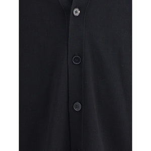 Jil Sander Black Wool Cardigan