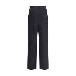 Balenciaga Black Viscose Dress Pants