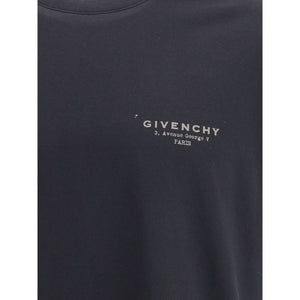 Givenchy Black Cotton T-Shirt