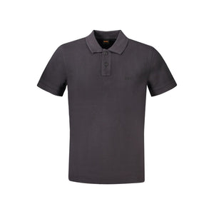Hugo Boss Black Cotton Men Polo