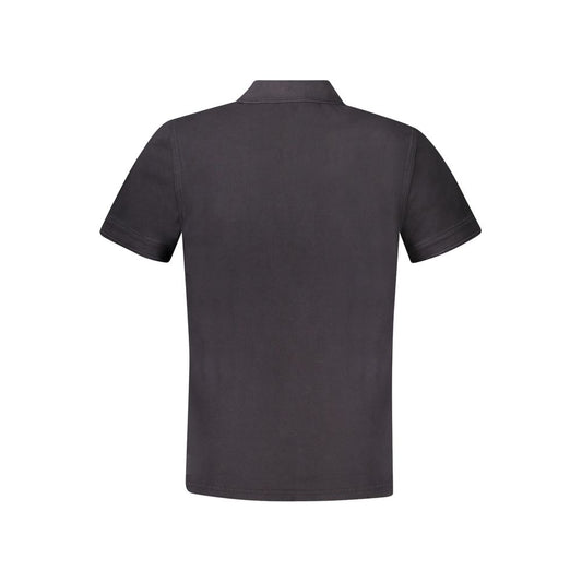 Hugo Boss Black Cotton Men Polo