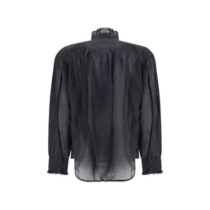 Marant Etoile Black Cotton Top