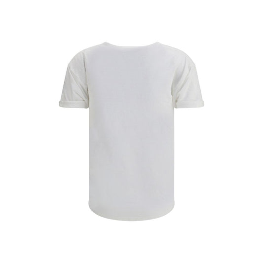 Marant Etoile White Linen T-Shirt