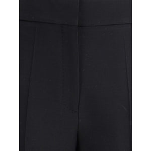 Valentino Black Wool Dress Pants