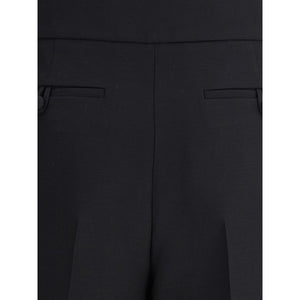Valentino Black Wool Dress Pants