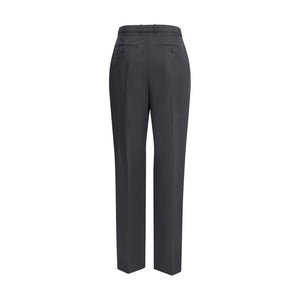 Alexander McQueen Black Wool Dress Pants