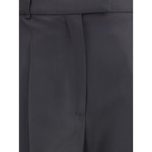 Alexander McQueen Black Wool Dress Pants