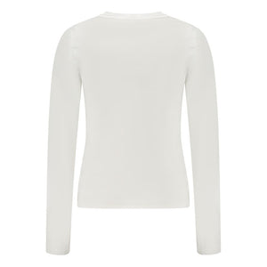 Guess Jeans White Cotton T-Shirt