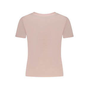 Guess Jeans Rosa Organic Cotton Women T-Shirt