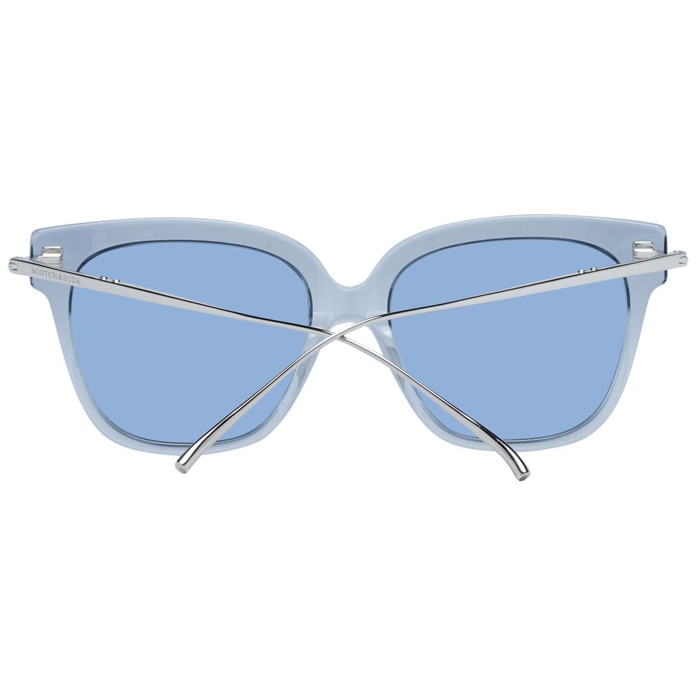 Scotch & Soda Blue Acetate Sunglasses