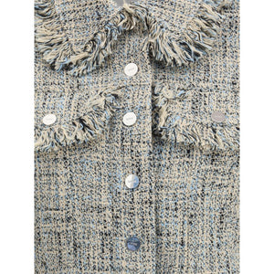 Ganni Multicolor Cotton Coat